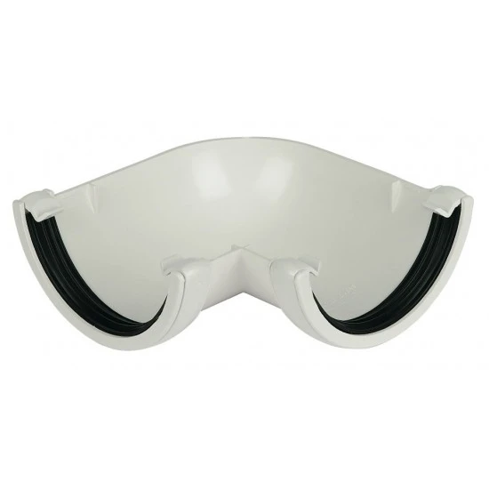 Deepflow/ White Hi-Cap 90º Gutter Angle