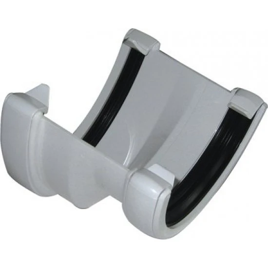 White 115mm Deep To112mm 1/2 Round Convertor
