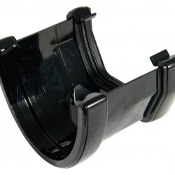 Black 115 mm Deep To 114 mm Square Converter Black 115 mm Deep To 114 mm Square Converter