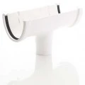 FloPlast white deep flow guttering