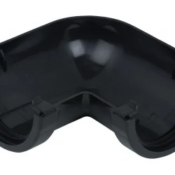 112mm Black Round Universal 90º Angle 
