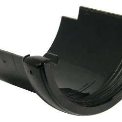 112mm Black Round Round to Cast Adapter (RD5B)