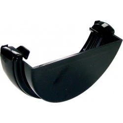 112mm Black Round External Stop End 