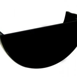 112mm Black Round Internal Stop End 