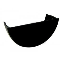 112mm Black Round Internal Stop End 