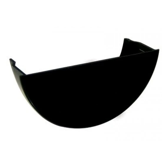 112mm Black Round Internal Stop End 