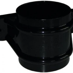68mm Black Classic Downpipe Socket with Lugs (RS2B)