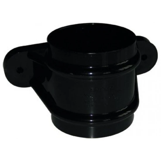 68mm Black Classic Downpipe Socket with Lugs (RS2B) 68mm Black Classic Downpipe Socket with Lugs (RS2B)