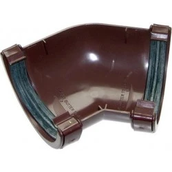 112mm Brown Half Round 135º Angle  