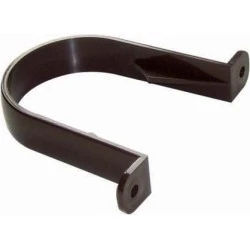 Brown Round Downpipe Clip 68mm Brown Round Downpipe Clip 68mm