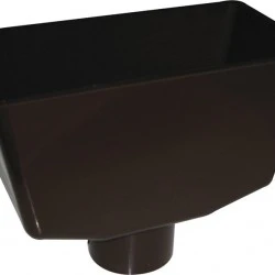 Brown Down Pipe Hopper 
