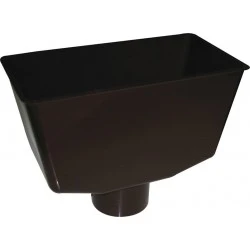 Brown Down Pipe Hopper 