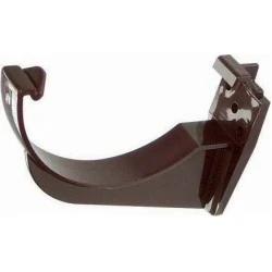 112mm Brown Half Round Bracket 112mm Brown Half Round Bracket
