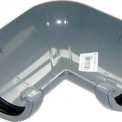 112mm Grey Half Round Universal 90º Angle (RA1G)