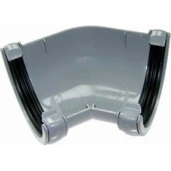 112mm Grey Half Round 135º Angle (RA2G)