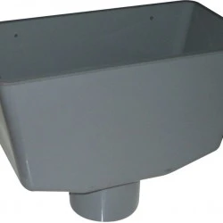 Light Grey Gutter Hopper 