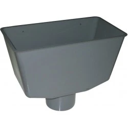 Light Grey Gutter Hopper 