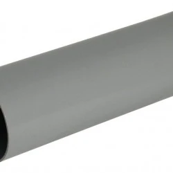 68mm Light Grey Round 4m Downpipe 