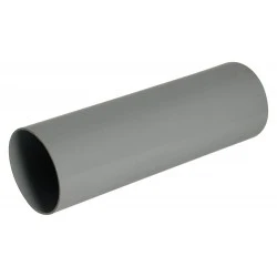 68mm Light Grey Round 4m Downpipe 