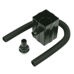 Rainwater Divertor Black - 68mm (RVS1B)
