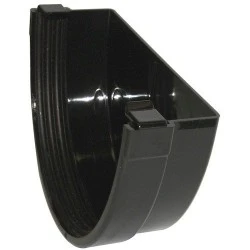 Xtraflo 170mm Gutter External Stopend - Black