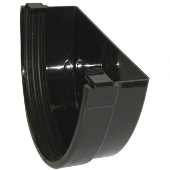 Xtraflo 170mm Gutter External Stopend - Black