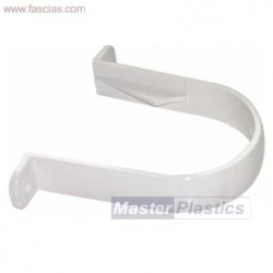Soil Pipe Clips (2 Screws) White