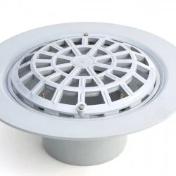 RV482 Hunter Flat Roof Outlet to fit on to an 160mm pipe. Grey Only