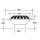 RV482 Hunter Flat Roof Outlet to fit on to an 160mm pipe. Grey Only