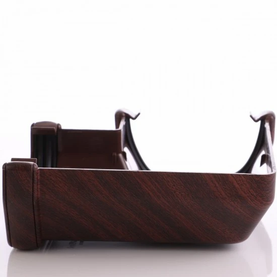 Mahogany Square 90 Degree Gutter Angle