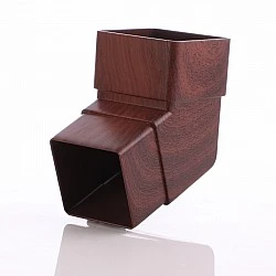 Mahogany Downpipe 112º Offset Bend
