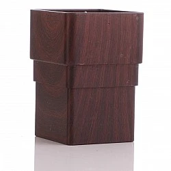 Mahogany Down Pipe Socket