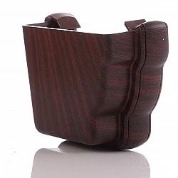 Mahogany Ogee Niagara External Gutter Stop End - Left Hand