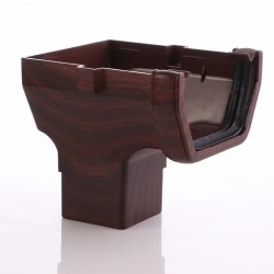Mahogany Stop End Outlet - 65mm Square Mahogany Stop End Outlet - 65mm Square