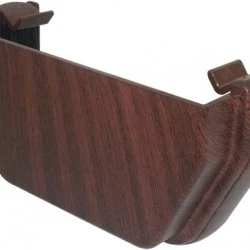 Mahogany Square External Gutter Stop End