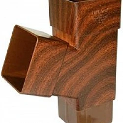 Mahogany Downpipe Branch