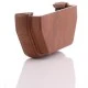Golden Light Oak Square External Gutter Stop End