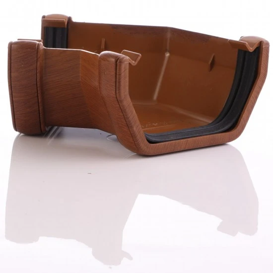 135º Golden Light Oak Square Angle