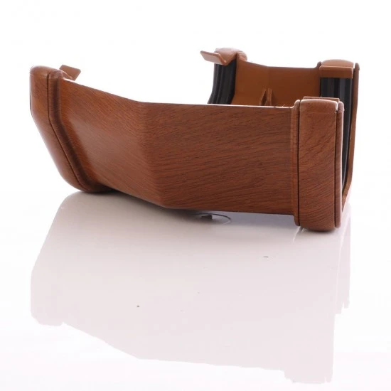 135º Golden Light Oak Square Angle