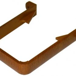 Golden Light Oak Gutter Downpipe Clip