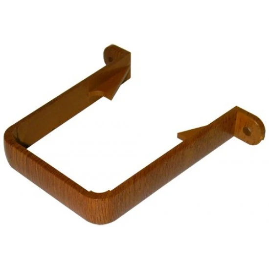 Golden Light Oak Gutter Downpipe Clip