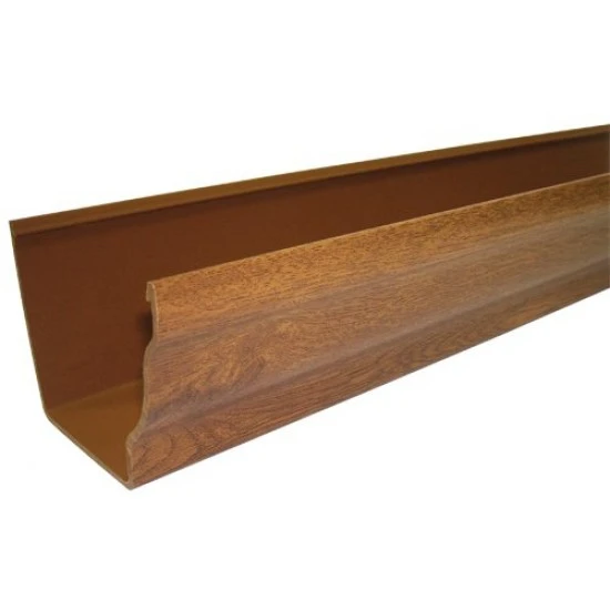 Oak Guttering Niagara 4 m Oak Effect
