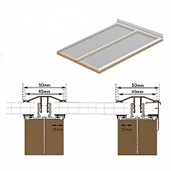 2.5 m long x 2 m Wide Polycarbonate Kit Roof 2.5 m long x 2 m Wide Polycarbonate Kit Roof