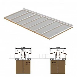 5 m Long x 4.9 m Wide 
