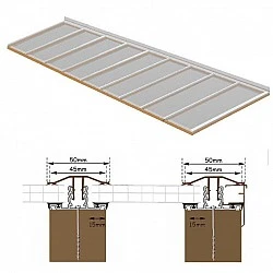 5 m Long x 6.3 m Wide