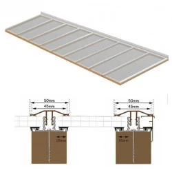  Lean To Roofing Kit 2m x 9m
