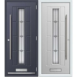 Anthracite Grey Trio Glass Anthracite Grey Trio Glass
