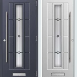 Anthracite Grey Trio Glass Anthracite Grey Trio Glass