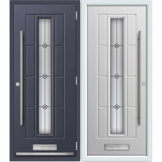 Anthracite Grey Trio Glass