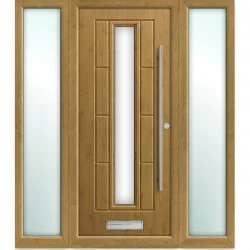Irish Oak With Side Blinds Irish Oak With Side Blinds